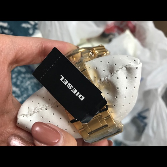 Diesel men’s chronograph gold watch DZ4377 NWT - Picture 7 of 7